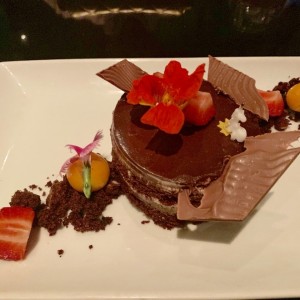 dulce de chocolate