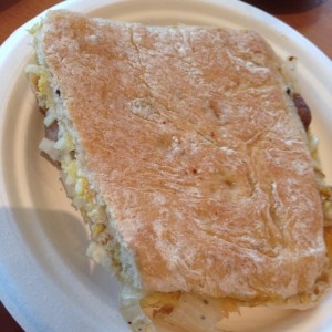 panini de pollo con hongos