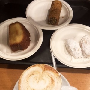cafe y postres varios