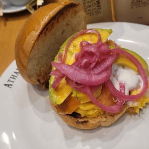 salmon brioche