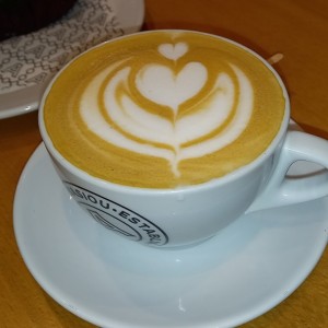 capuccino con sabor de amareto