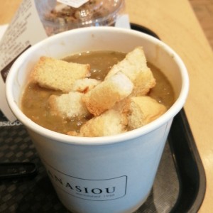 sopa de lentejas