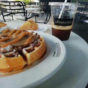 banana pancakes, tiro pita, Fredo expreso