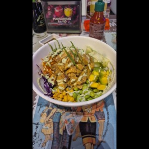 Poke de Pollo al Curry