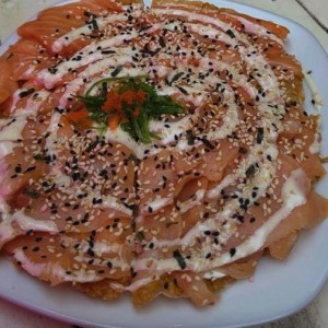 Pizza de Salmón Ahumado