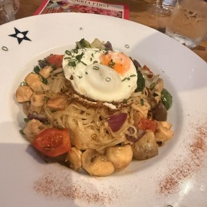 Phad Thai de Pollo