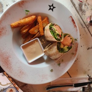 Wrap de Salmon