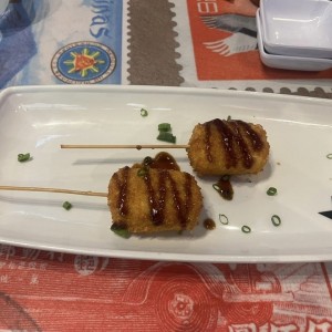 Tentadoras Entradas - Brochetas de Queso
