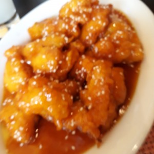 Pollo agridulce