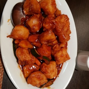 pollo agridulce