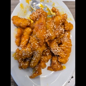 34. pollo a la miel