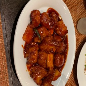 pollo agridulce
