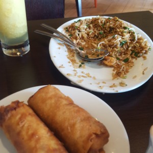 arroz con Camarones