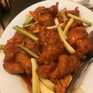 pollo a la mandarina .!