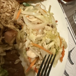 15. chop suey con pollo