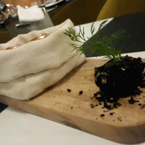 Mantequilla con pan