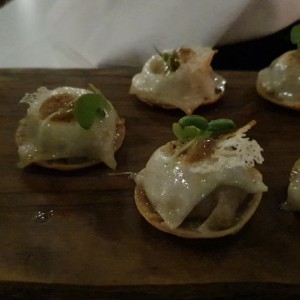 Dumpling de cebolla