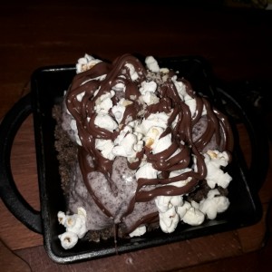 Postre de oreo con Nutella