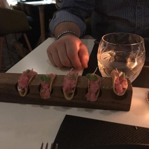 tuna taco!