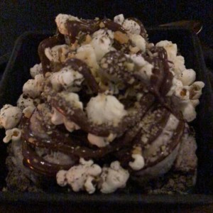Helado de oreo con nutella