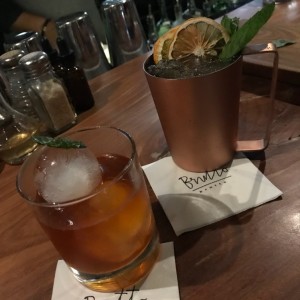 Cocteles Bilbo y Dutch Mule
