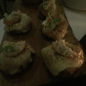 Dumplings en sopa de cebolla