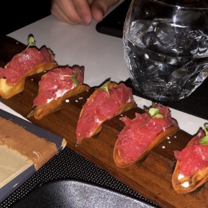 Tuna tacos