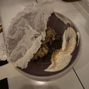 Dumplings de langostinos