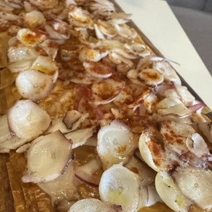 Carpacio de pulpo