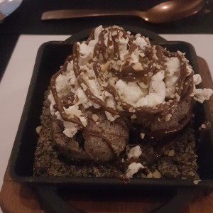 postre de Nutella y Oreo