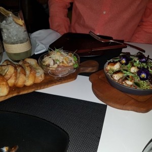 steak tartare / pulpo & tapioca