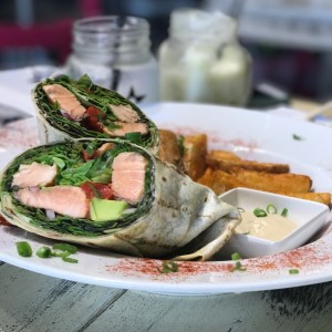 wrap de salmon