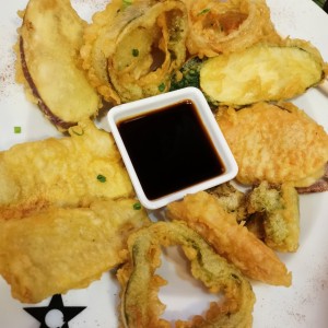 Tempura de vegetales
