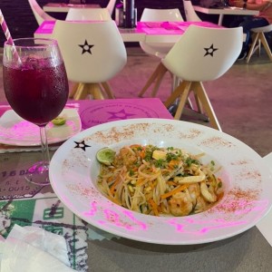 Phad Thai de Mariscos