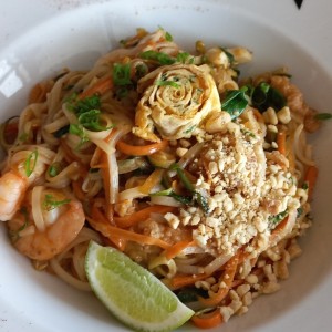 Phad Thai de Mariscos