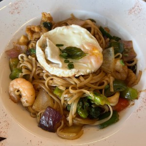 Pad Kee Mao de Mariscos