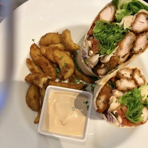 Wrap de Pollo Thai