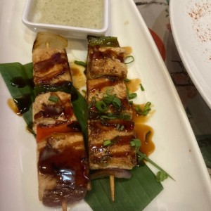 Tentadoras Entradas - Satay De Pollo