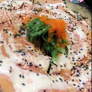 sushi pizza