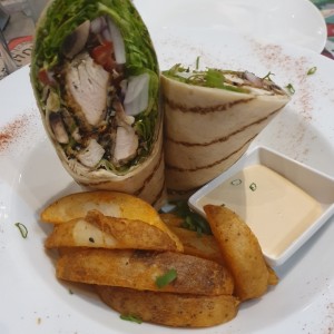 Wrap de pollo