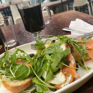Tostada the lox