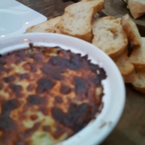dip de espinaca y alcachofa