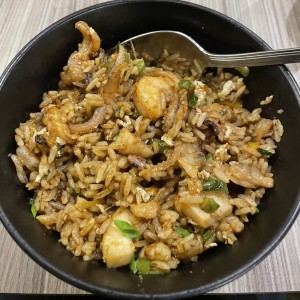 Chaufa de mariscos 