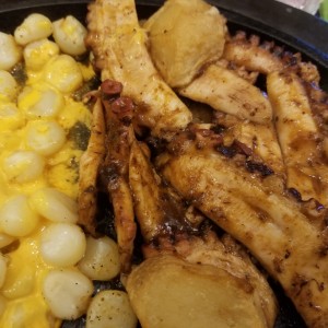 pulpo a la parrilla 