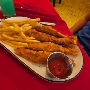 dedos de pollo