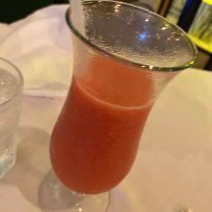 jugo de fresa
