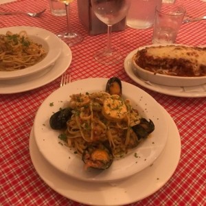 fettuccine y lasagna