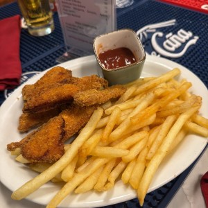 Deditos de pollo