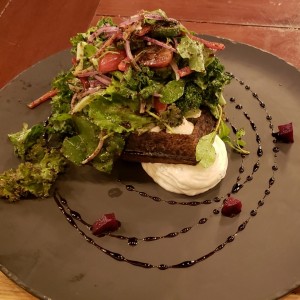 Waffle de Falafel