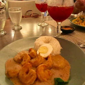 Langostinos al aji